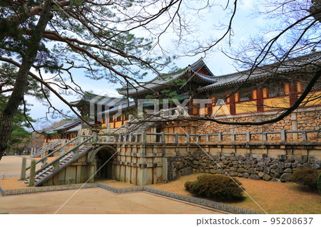 慶州佛國寺, 寺廟, 佛教, 和尚, 多寶塔, 佛國寶塔, 石塔, 韓屋, 95208637