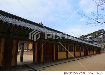 慶州佛國寺, 寺廟, 佛教, 和尚, 多寶塔, 佛國寶塔, 石塔, 韓屋, 95208638
