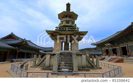 慶州佛國寺, 寺廟, 佛教, 和尚, 多寶塔, 佛國寶塔, 石塔, 韓屋, 95208642