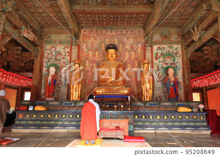 慶州佛國寺, 寺廟, 佛教, 和尚, 多寶塔, 佛國寶塔, 石塔, 韓屋, 95208649