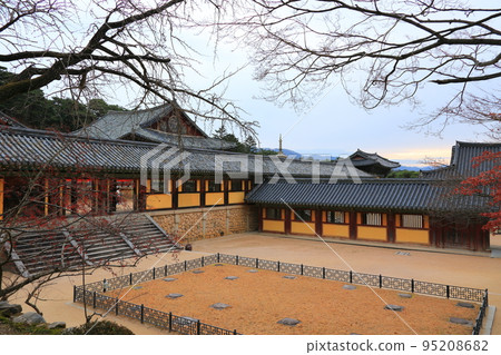 Gyeongju Bulguksa Temple, Temple, Buddhism, Monk, Dabotap Pagoda, Bulguk Pagoda, Stone Pagoda, Hanok, 95208682