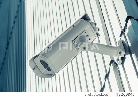 Outdoor street CCTV Security camera 95209843