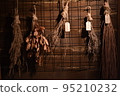 Hanging dried flowers 95210232