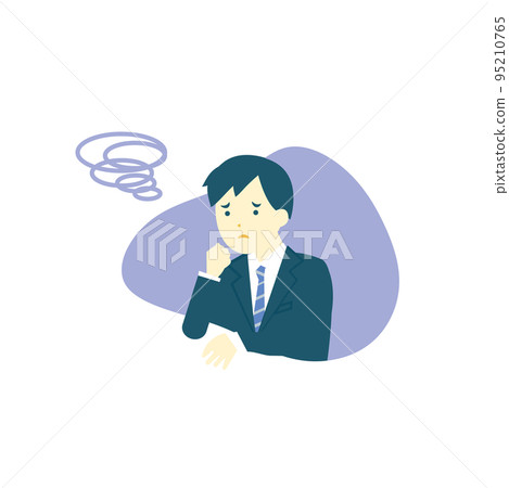 擔心的人/困惑/焦慮/擔心 擔心的人/困惑/焦慮/擔心 95210765