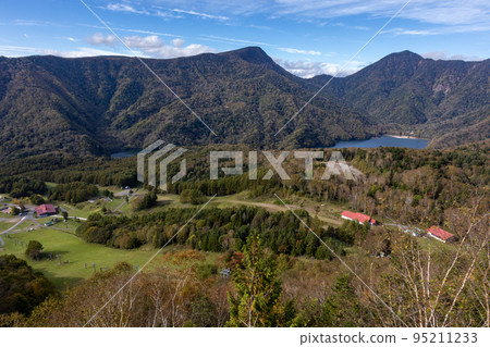 Marunuma and Suganuma seen from the Nikko Shirane Ropeway 95211233
