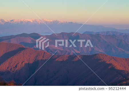late autumn mountains dyed late autumn mountains dyed 95212444