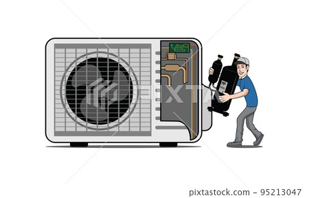 HVAC service with character design illustration vector eps format , suitable for your design needs, logo, illustration, animation, etc. HVAC service with character design illustration vector eps format , suitable for your design needs, logo, illustration, animation, etc. 95213047