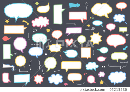 Speech Bubbles 95215386