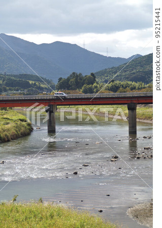 秋天 筱山川 齊木大橋 十月 秋天 筱山川 齊木大橋 十月 95215441