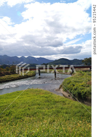 秋天 筱山川 齊木大橋 十月 秋天 筱山川 齊木大橋 十月 95215442