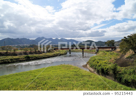 秋天 筱山川 齊木大橋 十月 秋天 筱山川 齊木大橋 十月 95215443
