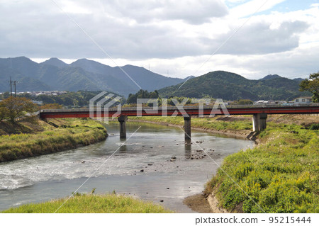 秋天 筱山川 齊木大橋 十月 秋天 筱山川 齊木大橋 十月 95215444