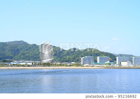 蒲郡市、拉古娜十博世和三河灣的風景 95216692