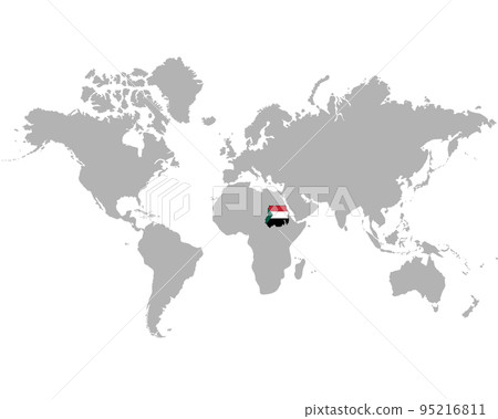 Sudan map 95216811