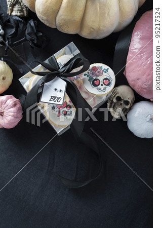 Halloween party decoration with cookies Halloween party decoration with cookies 95217524