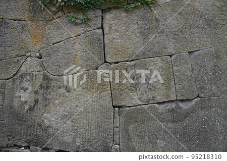 Castle stone wall 001 95218310
