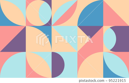 Geometry pattern with simple shape and figure. 95221915