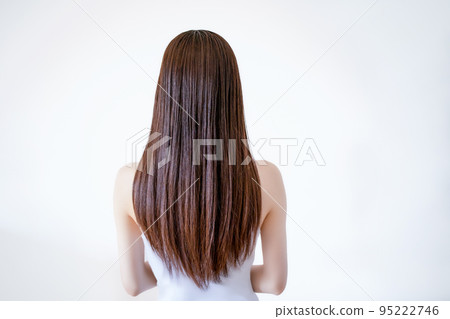 長頭髮的後視女人 95222746