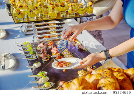 Buffet at the conference 95224659