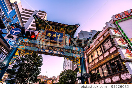 日本橫濱市容橫濱中華街/朝陽門等 95226083