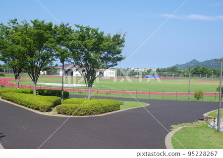 出雲濱山公園的陸地軌道景觀 95228267