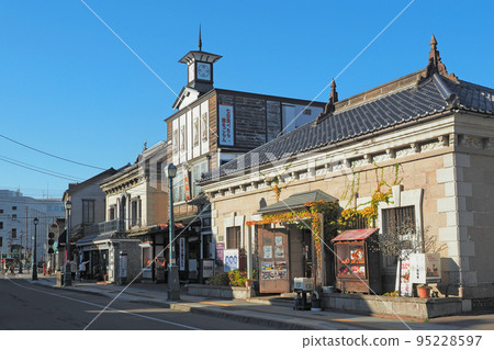 小樽的複古街景堺町街 95228597
