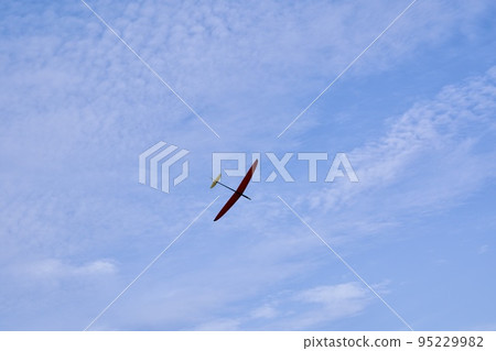 The hobby world of flying a glider in the autumn sky The hobby world of flying a glider in the autumn sky 95229982