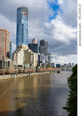 Southbank of the Yarra River - Melbourne 95230317