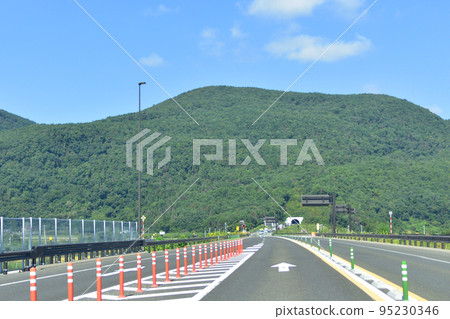 Tohoku Chuo Expressway Scenery from Fukushima JCT to Nanyo Takahata IC 95230346