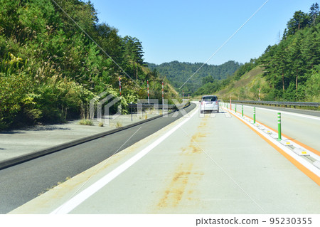 Tohoku Chuo Expressway Scenery from Fukushima JCT to Nanyo Takahata IC 95230355