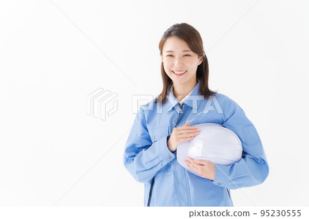 Women wearing work clothes Women wearing work clothes 95230555