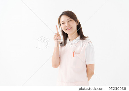 圍裙的工作人員 圍裙的工作人員 95230986