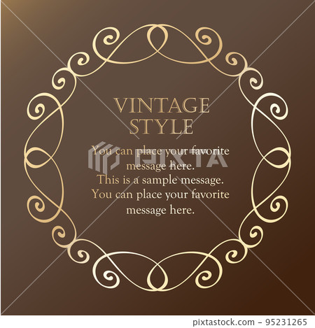 Fashionable frame. Design template. A set of gorgeous foreheads. Fashionable frame. Design template. A set of gorgeous foreheads. 95231265