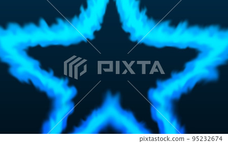 blue flame star frame background blue flame star frame background 95232674