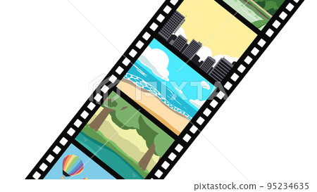 Negative with scenery Enlarge 95234635