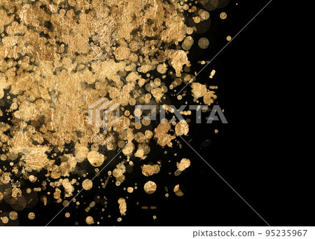 奢華的背景，閃閃發光的金色光芒 95235967