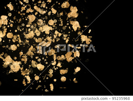 奢華的背景，閃閃發光的金色光芒 95235968