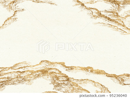 金雲海紋背景紋理 95236040