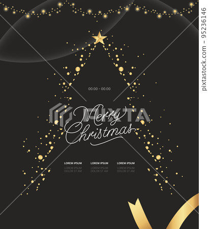 Year-end New Year greeting card illustration 01 Year-end New Year greeting card illustration 01 95236146