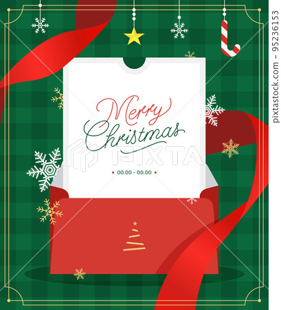 Year-end New Year greeting card illustration 05 95236153