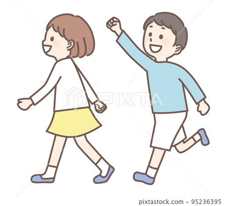 走路的孩子 95236395