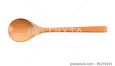 Wooden Spoon isolated on white background Wooden Spoon isolated on white background 95239281