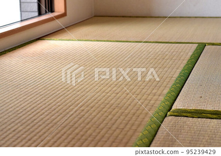 Japanese-style tatami mats Japanese-style tatami mats 95239429