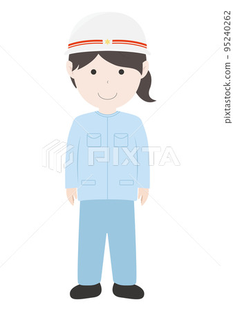 Ambulance worker female person Ambulance worker female person 95240262
