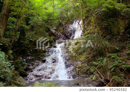 清賀瀑布、來山、糸島風光 95240382