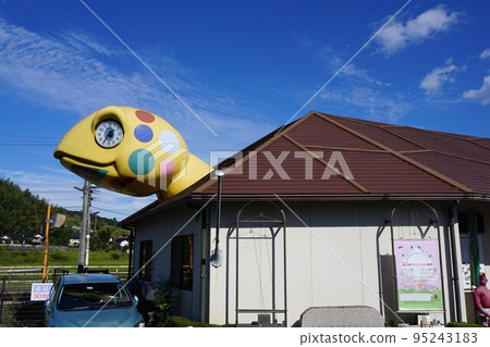 岡山縣地方線津山線的人氣車站龜口站 95243183