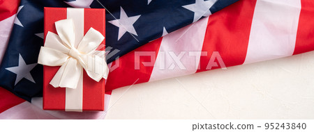 usa flag election vote 95243840