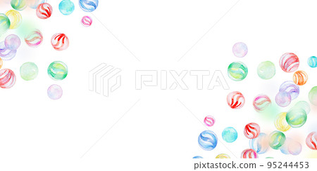 彩色大理石背景材料 95244453