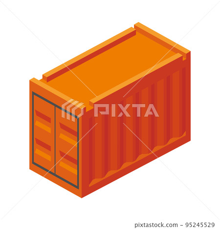 Isometric Cargo Container Isometric Cargo Container 95245529