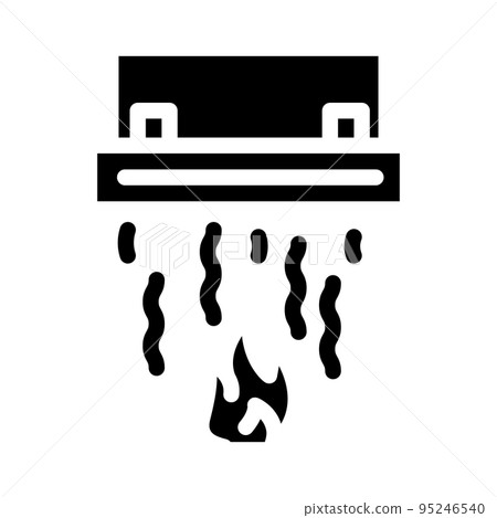 smoke filtration glyph icon vector illustration smoke filtration glyph icon vector illustration 95246540